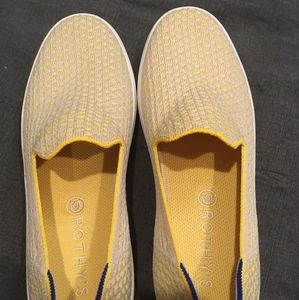 Size 10 BNWOB Rothy's sunshine honeycomb sneakers